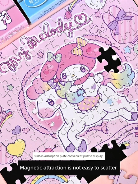 Ye Luoli Manyetik Puzzle - 42/49/56 Parça - No. 87 - 5