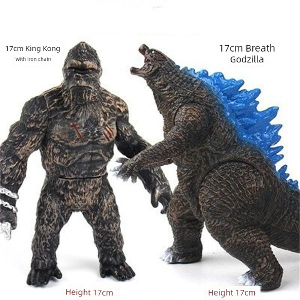 Godzilla Büyük Boy Yumuşak Kauçuk Mekanik Godzilla 17cm - 6
