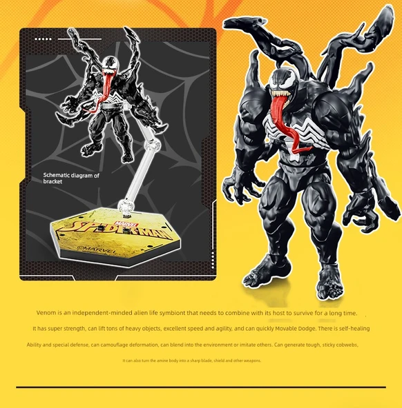 Örümcek Adam Yapı Blokları - Venom Figürü