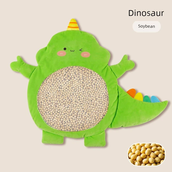 Çocuk Puzzle Oyuncak - Doğal Soya Fasulyeli - Küçük Dinazor
