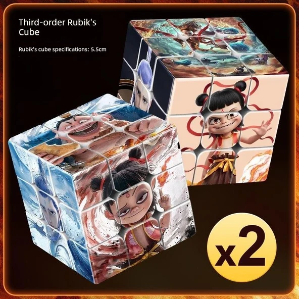 3D Manyetik Zeka Küpü - Which Cha 2 Rubik Küp (2)
