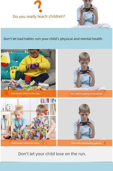 Çocuklar için Yapı Taşı Oyuncak Puzzle - Yapı Taşı Köşkü 558 Parça Çanta [133 Parça Pencere Çerçevesi + Çizim] - Resim 8