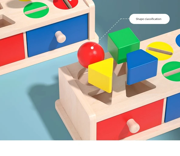 Montessori Oyuncak - Para Atma Kutusu ve Besleme Oyunu - 11