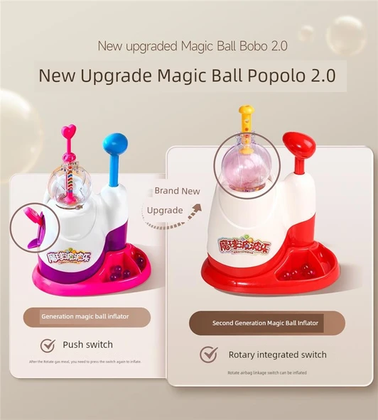 Sihirli Top Yapışkan Balon - Canavar Tamamlayıcı Paket (180 Parça) - 8
