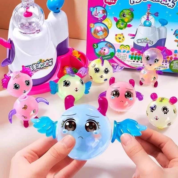 Sihirli Top Yapışkan Balon - Canavar Tamamlayıcı Paket (180 Parça) - 10