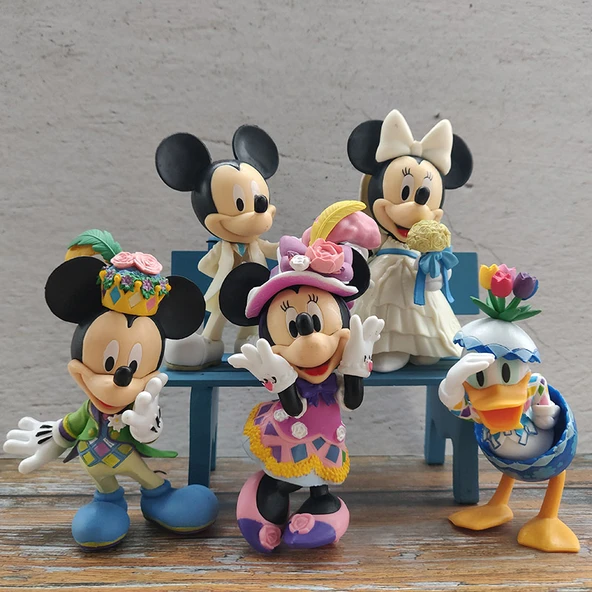 Donald Duck Daisy Qiqi Titi Figür Seti - 3