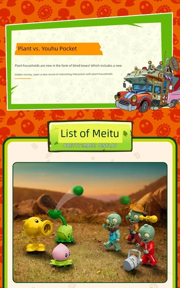Plants vs Zombies Zombi Adam Yapı Blokları - No.1 Bomba (8 Model Kutulu) - 8
