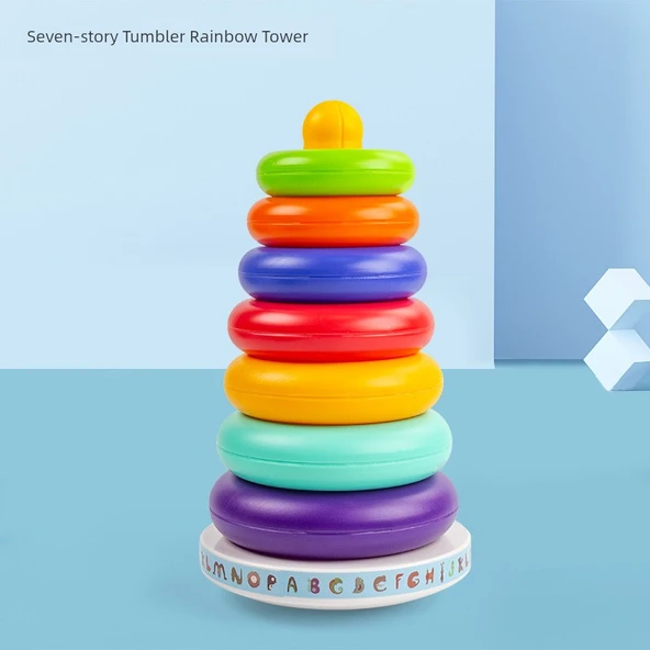 Rainbow Tower 7 Katlı Oyuncak
