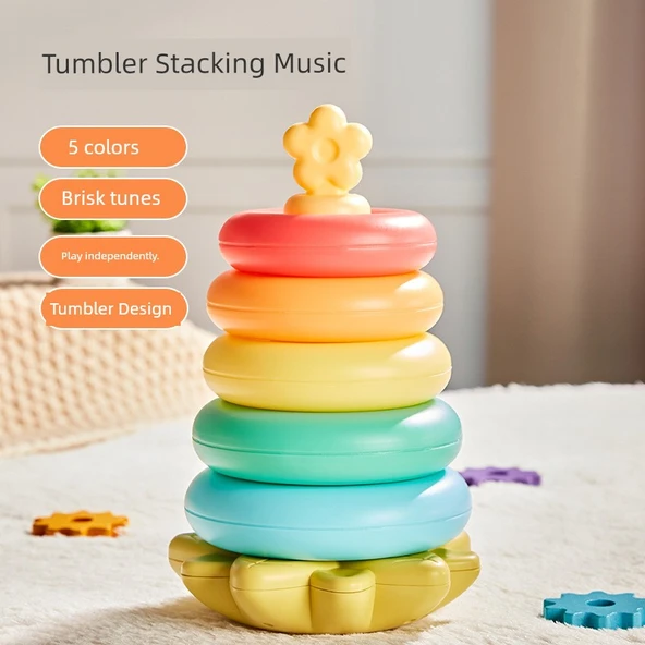 Rainbow Tower 5 Katlı Oyuncak