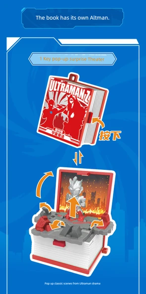 Ultraman Cep Tiyatrosu Bebek Anahtarlık - Okul Çantası Kolyesi - 6 Adet - 8