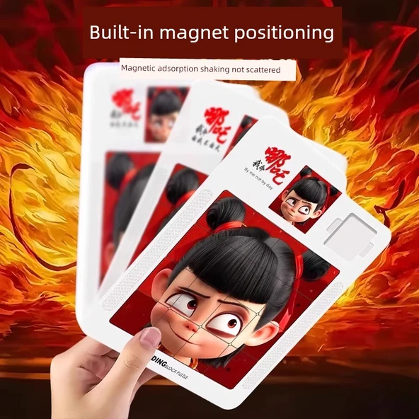 Manyetik Güç Klotski - Taiyi Gerçek Kişi Huarong Yolu Kaydırmalı Puzzle - 9
