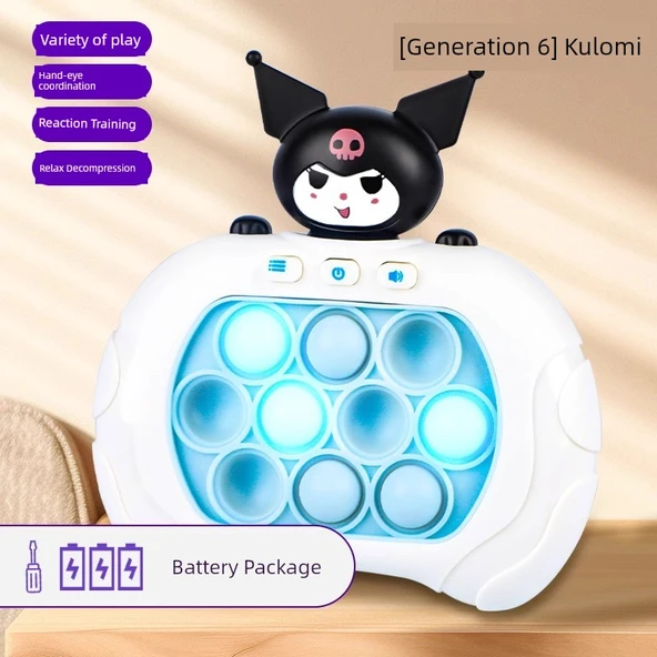 Müzikli Hız İtme Oyuncak - Kulomi - 999 Level - Pilli
