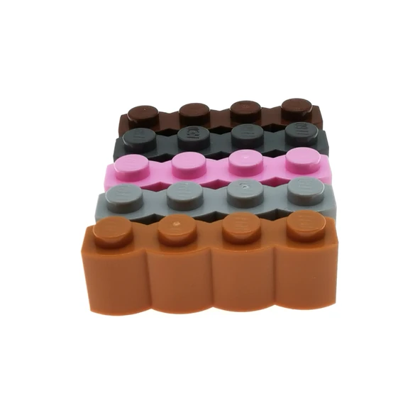 Lego 30137 Orta Ten Rengi 1x4 Çit Tuğlası - 2