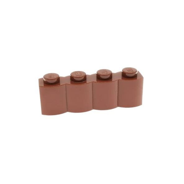 Lego 30137 Orta Ten Rengi 1x4 Çit Tuğlası - 5