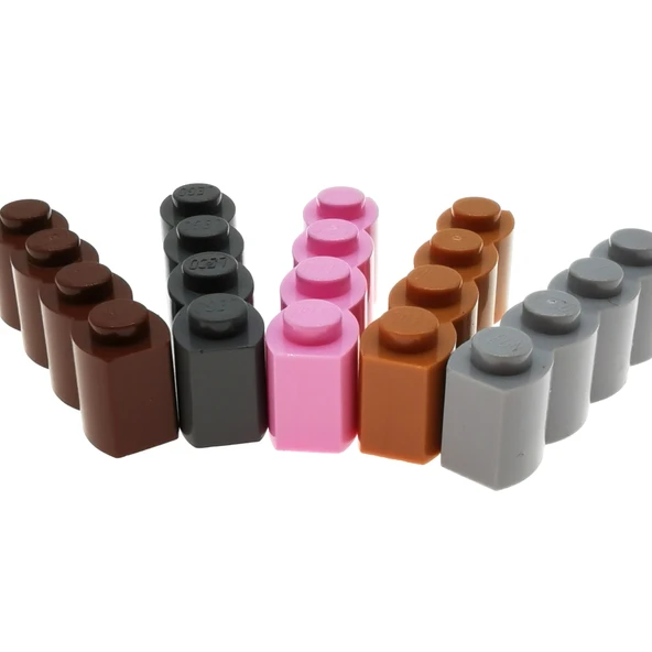 Lego 30137 Orta Ten Rengi 1x4 Çit Tuğlası - 4