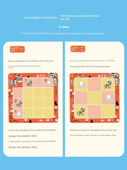 Manyetik Sudoku Mantık Oyunu - 5 Yaş - Kuş Dünyası - 3