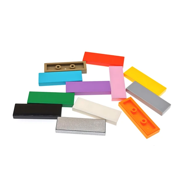 Lego 63864 1x3 Açık Panel Yapı Bloğu - Koyu Bej - 3