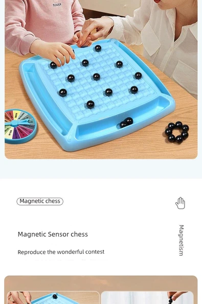 Manyetik Eşleştirme Oyunu - Sünger ve İpli - 10