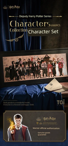 Harry Potter Film Karakterleri Koleksiyonu 1000 Parça Puzzle - Resim 9