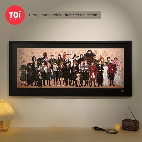 Harry Potter Film Karakterleri Koleksiyonu 1000 Parça Puzzle - Resim 2