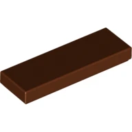 Lego 63864 1x3 Açık Panel Yapı Bloğu - Kırmızı-Kahverengi