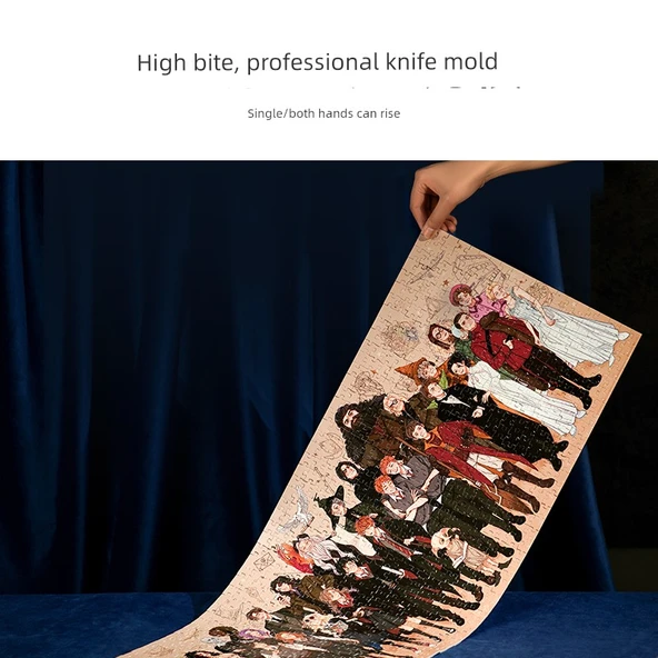 Harry Potter Film Karakterleri Koleksiyonu 1000 Parça Puzzle - Resim 5