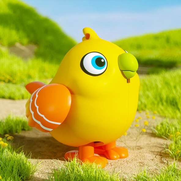 Bebek Konuşma Eğitmeni Islık Çalan Sarı Goo Goo Kuş