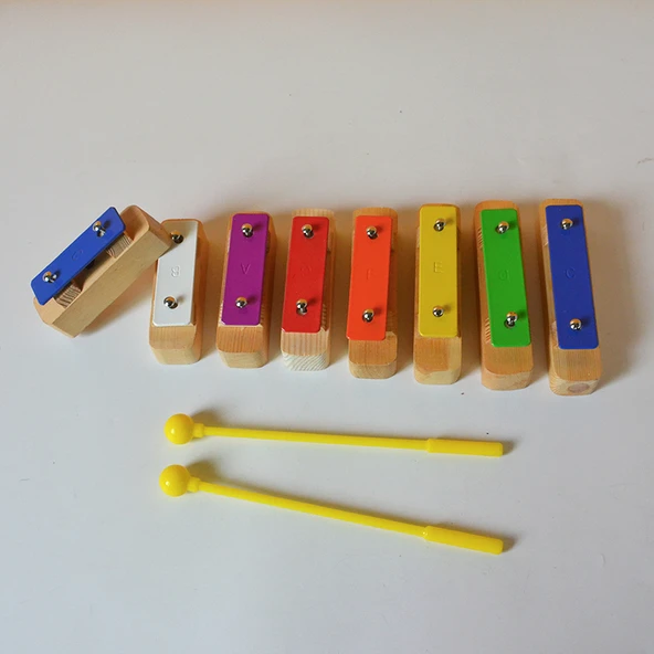 Orff Müzik Aleti - Kütük Oktav Tuğla