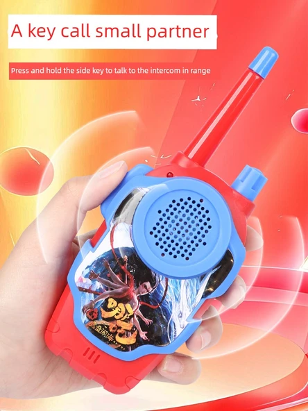 Çocuk Telsiz Telefon - 30m Kuromi Çift Şarj Seti - 5