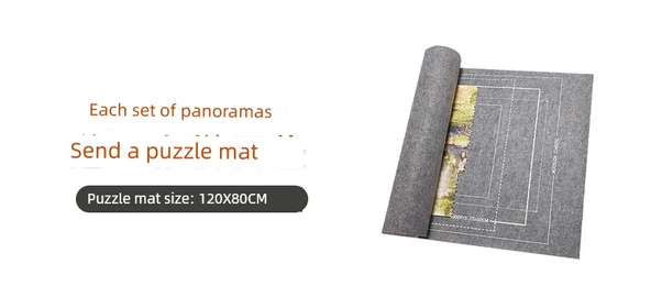 Qingming Shanghe Haritası Puzzle - Banliyö Manzarası - 950 Parça - 8