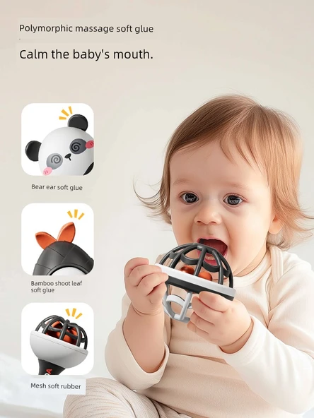 Bebek Çıngırak Kum Çekiç Seti - Küçük Panda Büyük Kum Çekiç - 4