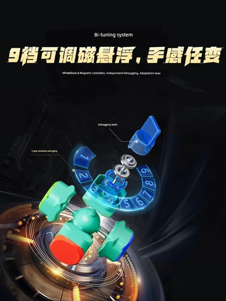 Manyetik Levitation RS3M V5 3x3 Zeka Küpü ve Robot - 5