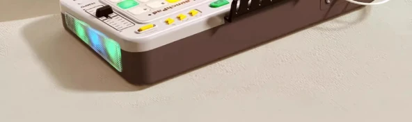 Çocuk Elektronik Org DJ Disk Yapımcısı - Siyah - Gelişmiş Model - Resim 10