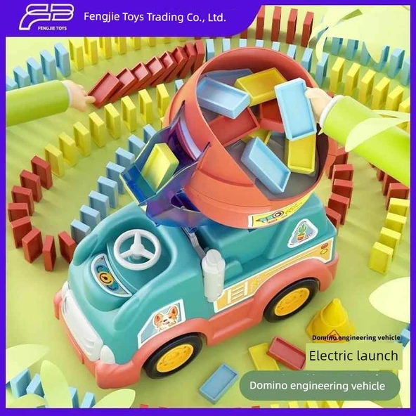 Domino Tren Seti - 102 Parça Mühendislik Aracı - 2