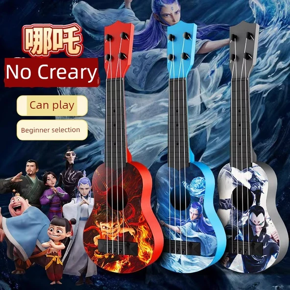 Nezha Ukulele Büyük Boy - Shen Gong Bao Çalabilen Model - 2