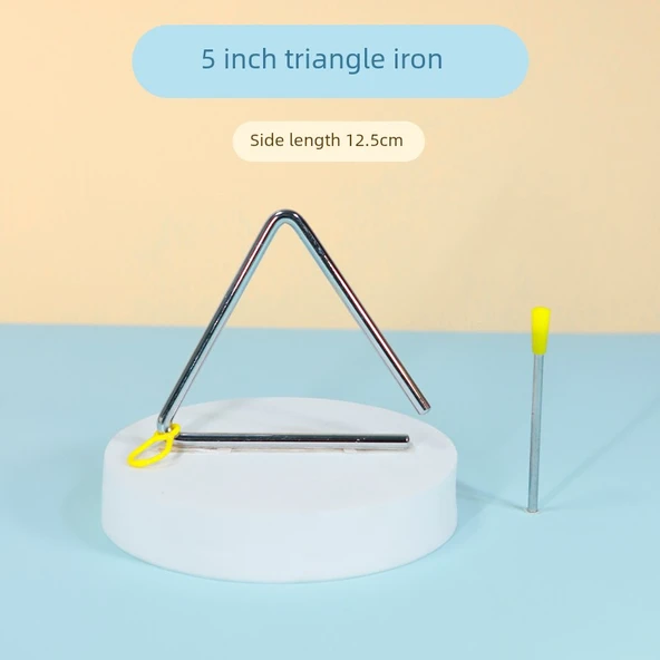 Orff Perküsyon Üçgen Zil - 5 inç (12.5cm)