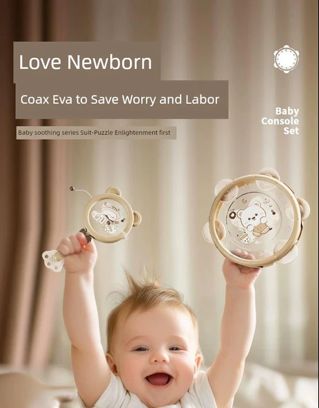 Lüks Bebek Hediye Seti - 6 Parça Sevimli Tavşan - Resim 8