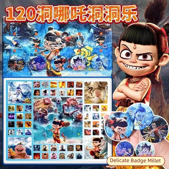 Nezha Sürpriz Kutusu - 120 Çekiliş [Hangi Madalya] Bebek +5 Büyük Bebek +5 Madalya - 7