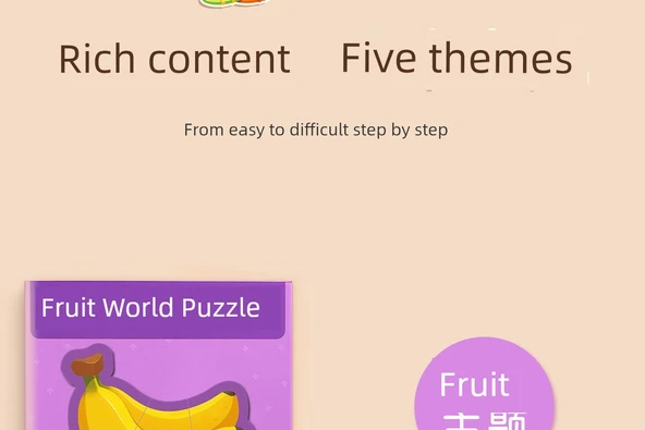Çocuk Eğitici Puzzle - Eğlenceli Çiftlik 31 Parça - 11