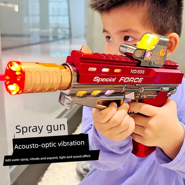 Desert Eagle Su Tabancası - Mavi - Pilli Model - 4