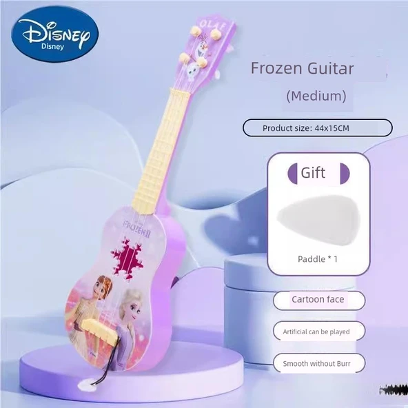 Çocuk Ukulele Frozen Temalı - Orta Boy