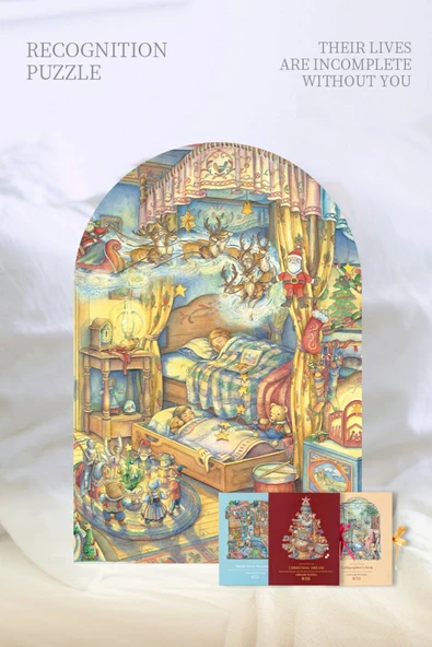 Kadife Dokulu Yetişkin Puzzle - Macera Bakkalı - 858 Parça - 7