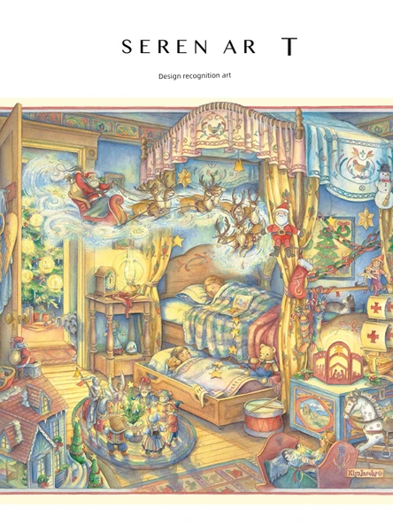 Kadife Dokulu Yetişkin Puzzle - Macera Bakkalı - 858 Parça - 2