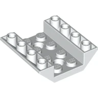 Lego 72454 Beyaz 4x4 Delikli Eğimli Yüzey Tuğla