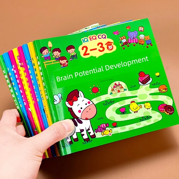 Etkileşimli Zeka Geliştirme Bulmaca Kitabı - 5-6 Yaş - 9