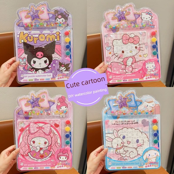Cinnamoroll Karikatür Puzzle - Tatlı Siyah Havalı Xiaomi - 4
