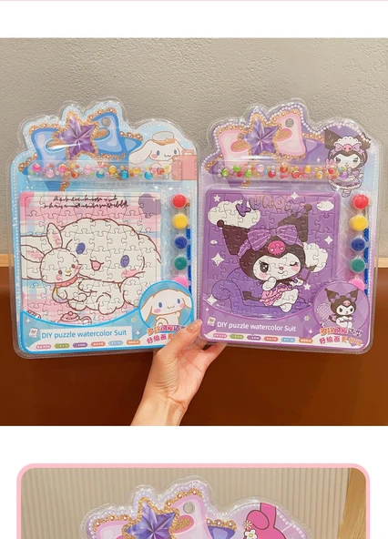 Cinnamoroll Karikatür Puzzle - Tatlı Siyah Havalı Xiaomi - 7