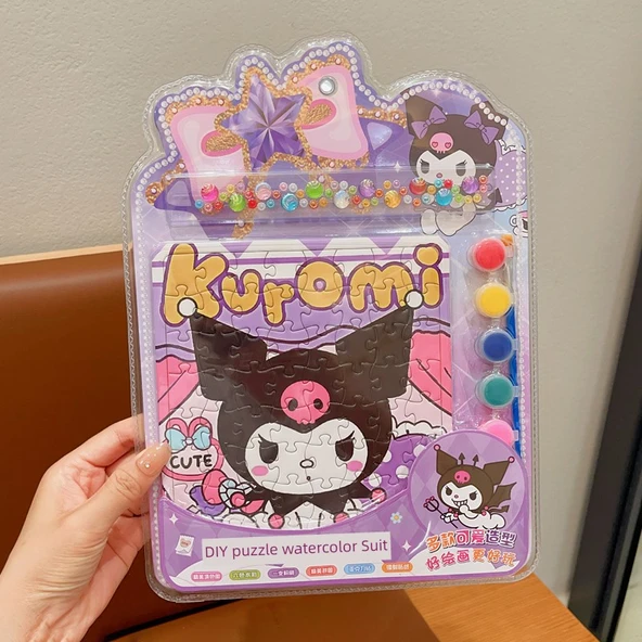 Cinnamoroll Karikatür Puzzle - Tatlı Siyah Havalı Xiaomi