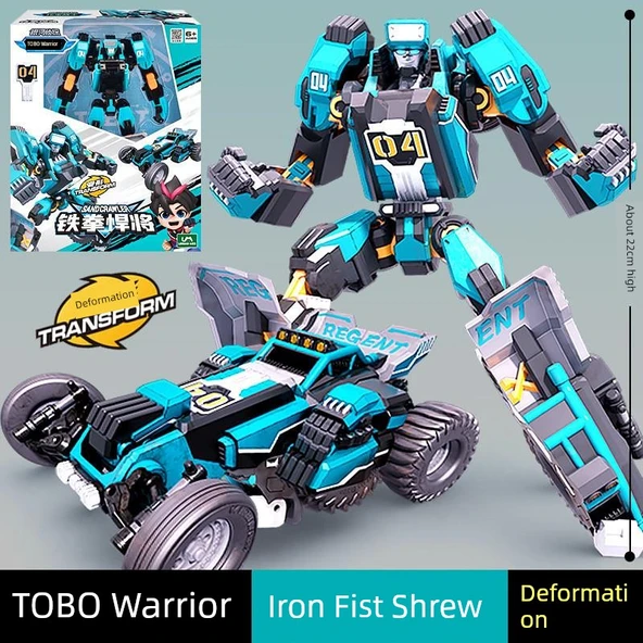 Demir Yumruk Faresi Robot Araba - Altın Seri Anahtarlı - 2 Form - 1