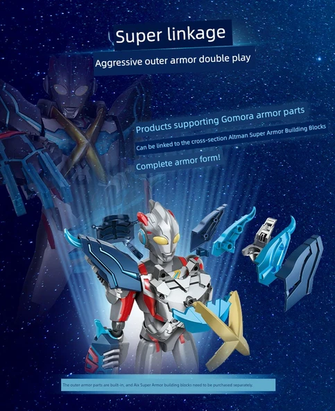 Ultraman Sanal Gomora Model Yapım Seti 75160 - 11